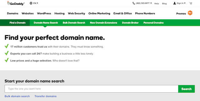 How to Purchase your First Domain on Godaddy